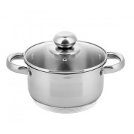 GARNEK STALOWY 4,6L 22CM DNO 9-WARSTW ZILNER ZL-7306